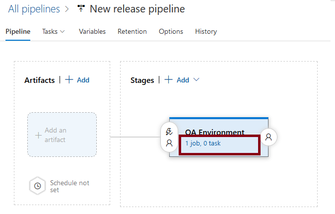 Azure DevOps Release edit stage 1